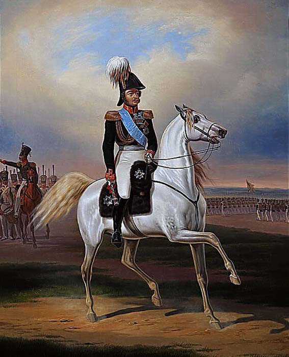 Ivan Paskevich on Horseback